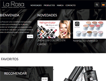 Tablet Screenshot of larosa-profesionales.com